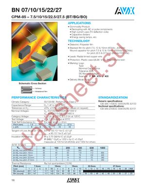 BN074D0104K-- datasheet  